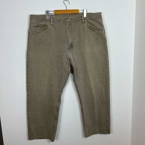 Vintage Wrangler Straight Leg Pants Sz 42x30 - Picture 2 of 10